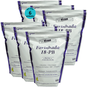 Kit-6-Alcon-Club-Farinhada-18---PB-500g Kit-6-Alcon-Club-Farinhada-18---PB-500g