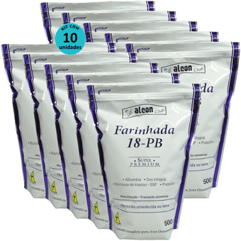 Kit-10-Alcon-Club-Farinhada-18---PB-500g Kit-10-Alcon-Club-Farinhada-18---PB-500g