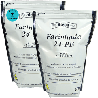 Kit-2-Alcon-Club-Farinhada-24-PB-500g Kit-2-Alcon-Club-Farinhada-24-PB-500g