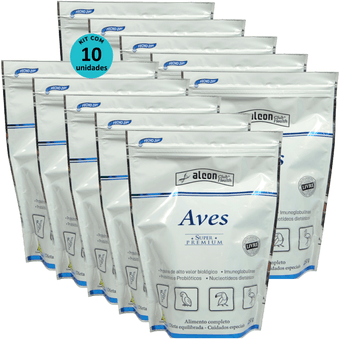 Kit-10-Alcon-Club-Health-Aves-250g Kit-10-Alcon-Club-Health-Aves-250g