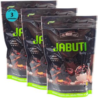 Kit-3-Alcon-Club-Jabuti-Baby-100g Kit-3-Alcon-Club-Jabuti-Baby-100g