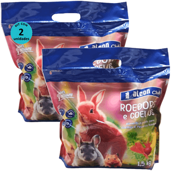 Kit-2-Alcon-Club-Roedores-e-Coelhos-15kg-Super-Premium Kit-2-Alcon-Club-Roedores-e-Coelhos-15kg-Super-Premium
