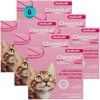 Kit-6-Chemital-4-Comp-Para-Gatos