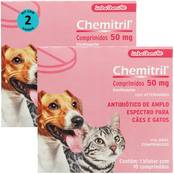 kIT-2-Chemitril-50mg-10-Comprimidos-Para-Caes-e-Gatos kIT-2-Chemitril-50mg-10-Comprimidos-Para-Caes-e-Gatos