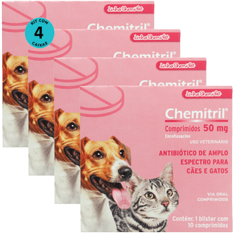 kIT-4-Chemitril-50mg-10-Comprimidos-Para-Caes-e-Gatos kIT-4-Chemitril-50mg-10-Comprimidos-Para-Caes-e-Gatos