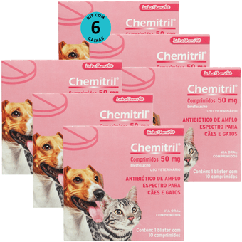 kIT-6-Chemitril-50mg-10-Comprimidos-Para-Caes-e-Gatos kIT-6-Chemitril-50mg-10-Comprimidos-Para-Caes-e-Gatos