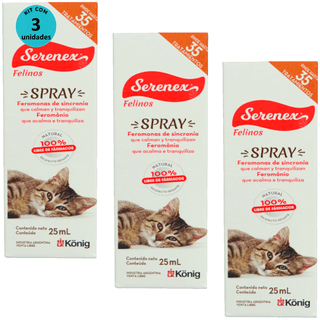 Kit-3-Serenex-Spray-25ml-Para-Gatos