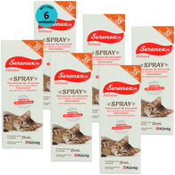 Kit-6-Serenex-Spray-25ml-Para-Gatos