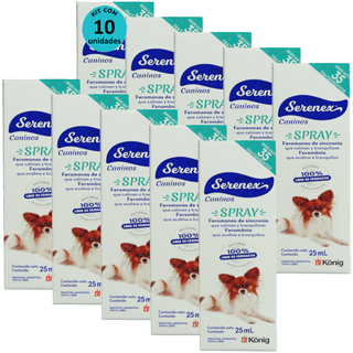 Kit-10-Serenex-Spray-25ml-Para-Caes