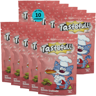 Kit-10-Tastefull-Gatos-Sabor-Salmao-Grelhado-40g