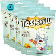 Kit-4-Tastefull-Gatos-Sabor-Frutos-do-Mar-150g