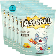 Kit-5-Tastefull-Gatos-Sabor-Frutos-do-Mar-150g
