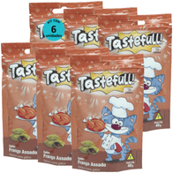 Kit-6-Tastefull-Gatos-Sabor-Frango-Assado-40g