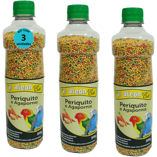 Kit-3-Alcon-Eco-Periquito-310g
