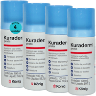 Kit-4-Kuraderm-Prata-Konig-100ml