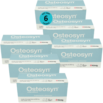 Kit-6-Osteosyn-Konig-2000mg-Para-Caes-Grandes-Com-60-Comprimidos Kit-6-Osteosyn-Konig-2000mg-Para-Caes-Grandes-Com-60-Comprimidos