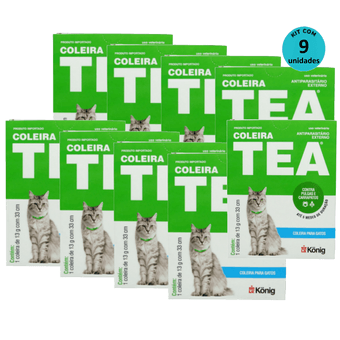 Kit-9-Coleira-Tea-Gatos Kit-9-Coleira-Tea-Gatos