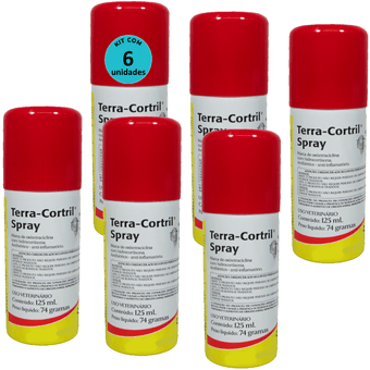 Kit-6-Terra-Cortril-Spray-125ml Kit-6-Terra-Cortril-Spray-125ml
