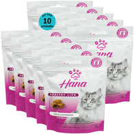 Kit-10-Snacks-Hana-Healthy-Life-Castrated-P-Gatos-Adultos-60g