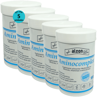 Kit-5-Alcon-Club-Health-Aminocomplex-100g Kit-5-Alcon-Club-Health-Aminocomplex-100g