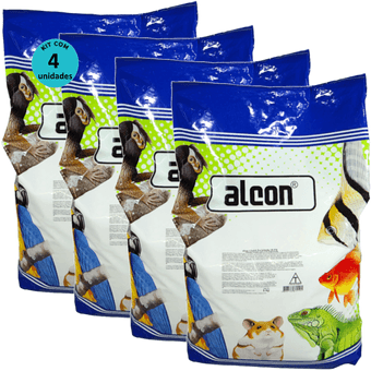 Kit-4-Alcon-Club-Farinhada-18-PB-5Kg-Para-Aves-Ornamentais Kit-4-Alcon-Club-Farinhada-18-PB-5Kg-Para-Aves-Ornamentais