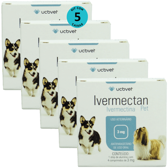 Kit-5-Ivermectan-Pet-3mg-com-4-comprimidos