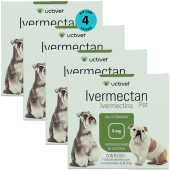 Kit-4-Ivermectan-Pet-6mg-com-4-comprimidos Kit-4-Ivermectan-Pet-6mg-com-4-comprimidos