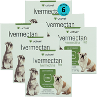 Kit-6-Ivermectan-Pet-6mg-com-4-comprimidos