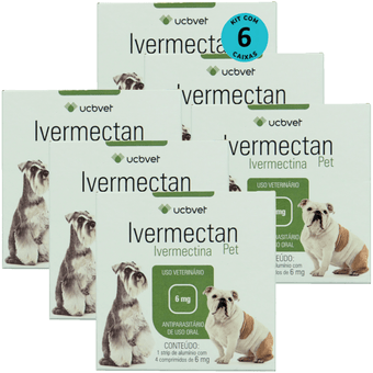 Kit-6-Ivermectan-Pet-6mg-com-4-comprimidos Kit-6-Ivermectan-Pet-6mg-com-4-comprimidos