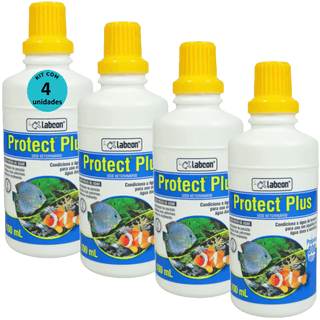 Kit-4-Alcon-Labcon-Protect-Plus-100ml