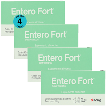 Kit-4-Entero-Fort-2000mg-Com-60-comprimidos Kit-4-Entero-Fort-2000mg-Com-60-comprimidos