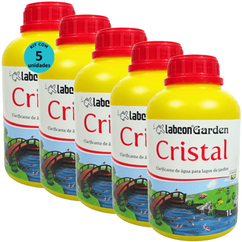 Kit-5-Alcon-Labcon-Garden-Cristal-1L