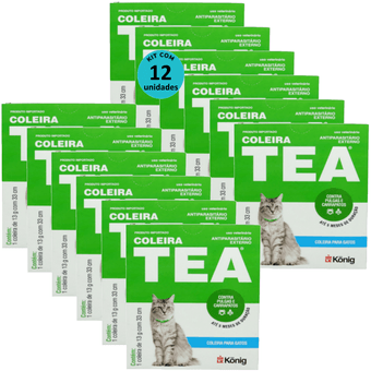 Kit-12-Coleira-Tea-Gatos Kit-12-Coleira-Tea-Gatos