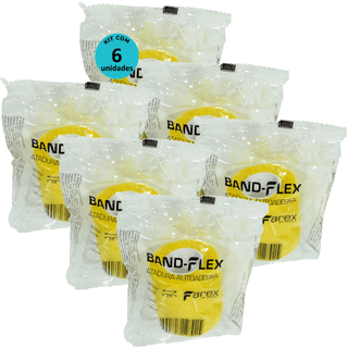 Kit-6-Atadura-Amarela-5cm-BandFlex
