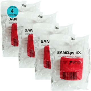 Kit-4-Atadura-Vermelha-5cm-BandFlex