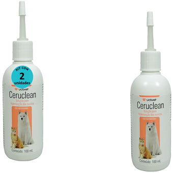 Kit-2-Ceruclean-100ml-Caes-e-Gatos Kit-2-Ceruclean-100ml-Caes-e-Gatos