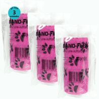Kit-3-Atadura-Band-Flex-Rosa-com-Patinhas-10cm