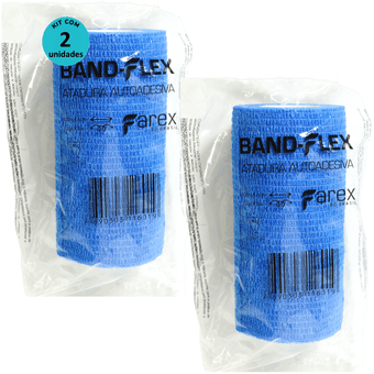 Kit-2-Atadura-Band-Flex-Azul-10cm Kit-2-Atadura-Band-Flex-Azul-10cm