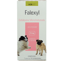 Falexyl 75mg Com 14 Comprimidos Para Cães ucbvet - parceiropet