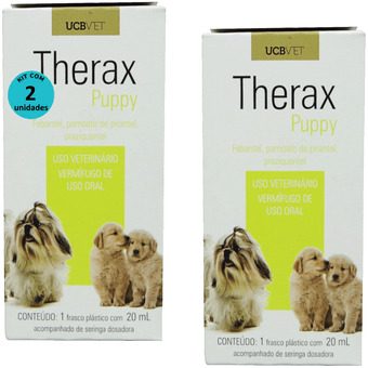 Kit-2-Therax-Puppy-20ml-Caes Kit-2-Therax-Puppy-20ml-Caes
