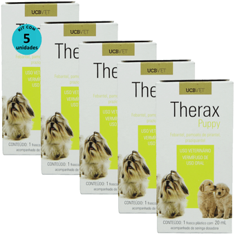 Kit-5-Therax-Puppy-20ml-Caes Kit-5-Therax-Puppy-20ml-Caes