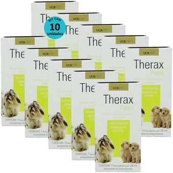 Kit-10-Therax-Puppy-20ml-Caes Kit-10-Therax-Puppy-20ml-Caes