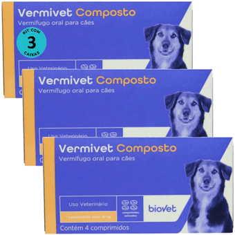 Kit-3-Vermivet-Composto-600mg-com-4-Comprimidos Kit-3-Vermivet-Composto-600mg-com-4-Comprimidos