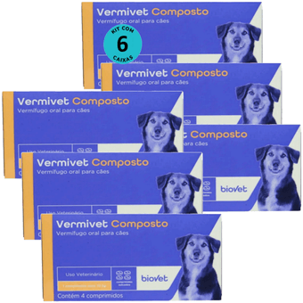 Kit-6-Vermivet-Composto-600mg-com-4-Comprimidos Kit-6-Vermivet-Composto-600mg-com-4-Comprimidos