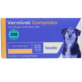 Kit-208-Vermivet-Composto-600mg-com-4-Comprimidos Kit-208-Vermivet-Composto-600mg-com-4-Comprimidos