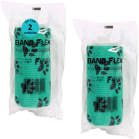 Kit-2-Atadura-Verde-Com-Patinhas-10cm-Band-Flex