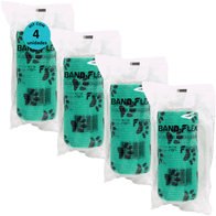 Kit-4-Atadura-Verde-Com-Patinhas-10cm-Band-Flex