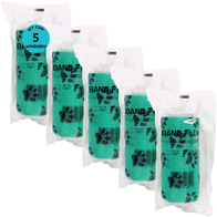 Kit-5-Atadura-Verde-Com-Patinhas-10cm-Band-Flex