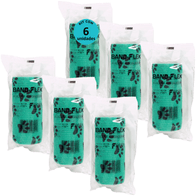 Kit-6-Atadura-Verde-Com-Patinhas-10cm-Band-Flex