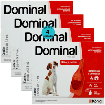 kIT-4-Dominal-Pipeta-Caes-101-a-25kg-Vermelho kIT-4-Dominal-Pipeta-Caes-101-a-25kg-Vermelho
